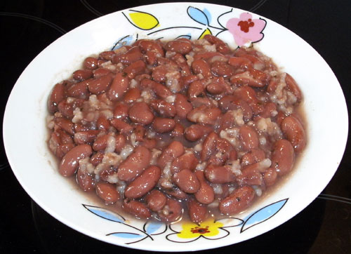 Judías con arroz