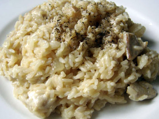 Rissoto con pollo